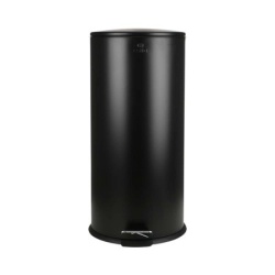 Estia es01-9120 kanta za otpatke metalna sa pedalom 30l crna mat
