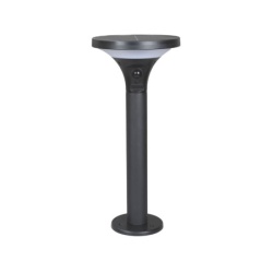 EUROLAMP solarna lampa sa senzorom pokreta, 3.8W, 500lm, 3CCT, crna ( 145-20863 )