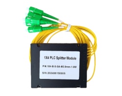 Exelink 1 x 4 optic splitters sc/apc abs PLC splitter ( exe070 )