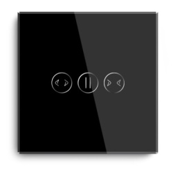 Exelink wi-fi touch curtain crni (tuya) ( sc001 )