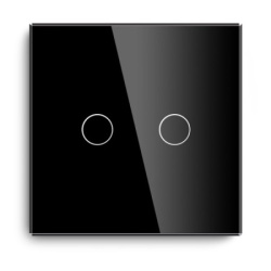 Exeshop wi-fi pametni prekidač 2g tuya crni (WiFi touch switch) ( ss005 )