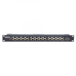 Extralink 12 port 10/100/1000 PoE injector, 19', rack mount ( 1918 ) - Img 1