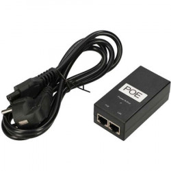 Extralink POE-48-24W-G 48V 24W 0.5A Gbit power adapter with AC cable ( 2170 ) - Img 1