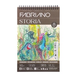 Fabriano storia blok za skiciranje spirala 180g 30 lista - odaberite dimenziju ( 190058 )