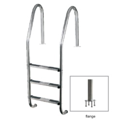 Ff merdevine standard 3 stepenika aisi 304 gum step flanša – eko ( 12361 )