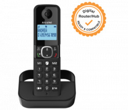 Fiksni * bezicni telefon ALCATEL F860, 100kontakta, SMART CALL BLOCK / SRPSKI (1399) - Img 4