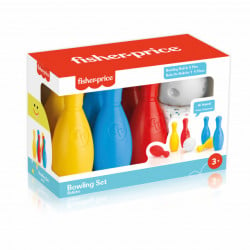 Fisher Price - Set za kuglanje - 6 šarenih čunjeva + 1 kugla - Img 3