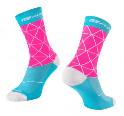 Force čarape evoke, pink-plave s-m/36-41 ( 9009119 ) - Img 1