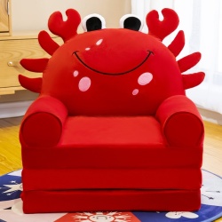 Foteljica za decu Red Crab B048