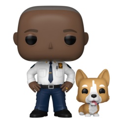 Funko POP! & Buddy: Brooklyn Nine Nine - Catain Holt w/Cheddar ( 064574 ) -2