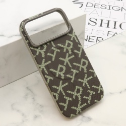 Futrola monogram magsafe za iphone 17 pro max (6.9) siva ( F125057 )