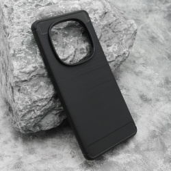 Futrola silikon brushed za xiaomi redmi note 14 pro 4g crna ( F119711 )