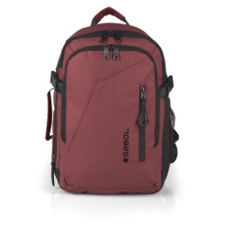 Gabol bordo Ranac putni za low cost sa 2 odeljka 25x40x20/23 cm 20/23l - 0,62kg Canada ( 03RNG125226DB )