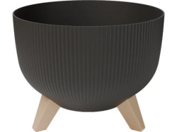 Gardino-saksija sa nogarima wave 30 cm antracit ( 15386 )