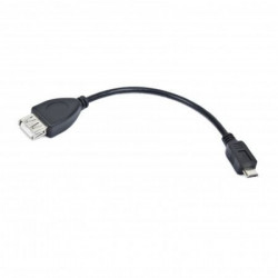 Gembird A-OTG-AFBM-001 USB OTG Micro USB kabl 15cm ( USBOTG1/Z ) - Img 2