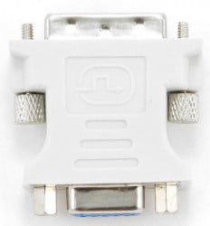 Gembird adapter DVI-I 24+5-pin male to VGA 15-pin HD (3 rows) female DVI-I A-DVI-VGA - Img 1