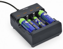 Gembird BC-USB-01 USB Punjac baterija AA/AAA LED indikator - Img 3