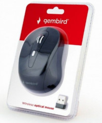 Gembird bezicni mis 2,4GHz opticki USB 800-1600Dpi black 95mm MUSW-6B-01 - Img 2