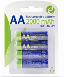Gembird energenie 2000mAh AA, PAK4 CK, ready-to-use punjive NiM baterije rec ( EG-BA-AA20R4-01 ) - Img 2