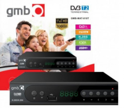 Gembird GMB-MAT-818T **DVB-T2 set top box USB/HDMI/Scart/RF-out, PVR,Full HD, H265, hdmi-kabl, modulator1486 - Img 5