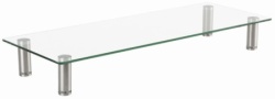 Gembird MS-TABLE-GM-01 postolje za monitor od kaljenog stakla 580x 210 x 90 mm