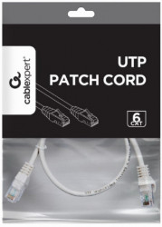 Gembird PP6U-0.5M mrezni kabl, CAT6 UTP Patch cord 0.5m grey - Img 1