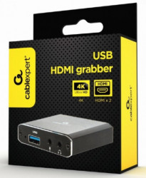 Gembird UHG-4K2-01 USB HDMI grabber, 4K, pass-through HDMI - Img 1