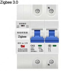 Gembird ZIGBEE-SMART-SWITCH BREAKER tuya APP voice control alexa google smart zgbee 3.0 circuit bre - Img 2