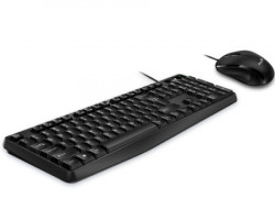 Genius KM-170 USB YU crna tastatura+ USB crni miš - Img 2