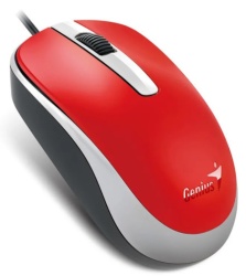 Genius mouse DX-120 USB, red