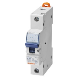 Gewiss 90MCB, Automatski osigurac MT60 1P 10A, B kriva, 6kA ( Gw92206 )