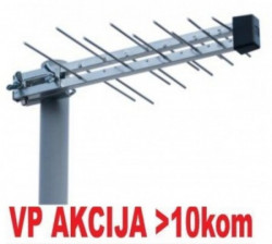 GMB-20X-Midi Spoljna 20-30db, Loga, 44cm, UHF/VHF/DVB-T2 - Img 2