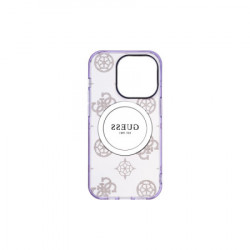 Guess fza iPhone 14 pro IML glitter peony gold purple MagSafe ( GUHMP14LHMPGSU ) - Img 2