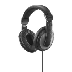 Hama Stereo slusalice "shell ii" velike, 2m kabl, crne ( 221781 )