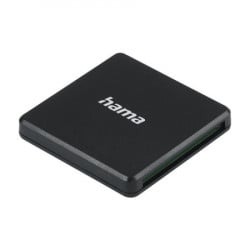 Hama usb 3.0 multi-card reader, sd/microsd/cf, black ( 124022 ) - Img 1