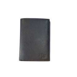 HJP braon Novčanik kožni muški sa RFID zaštitom sa glatkom kožom 9942 9x12,5x1,5 Silver coin uspravni ( 16NMH9942UK )