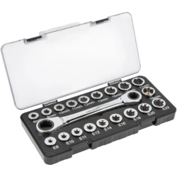 Hogert HT1R492 set okastih ključeva, 14-19mm, 20 delova ( HT1R492 )