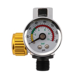 Hoteche Regulator pritiska za kompresor 1/4" sa manometrom ( 20204 )