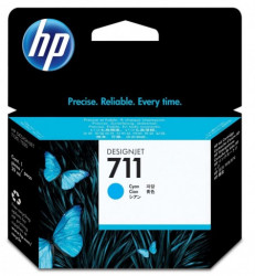 HP ketridz inkjet ink cyan NO.711 ( CZ130A )