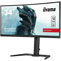 Iiyama 34" UW ETE VA-panel, curved gaming 1500R, G-Master Red Eagle monitor ( GB3467WQSU-B5 ) - Img 5