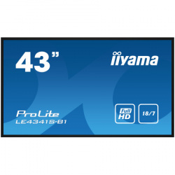 Iiyama 43" 1920x1080, IPS panel ( LE4341S-B1 )  - Img 1