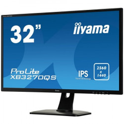 Iiyama monitor prolite, 32" 2560x1440, IPS panel, 300cdm2, 4ms, 1200:1 static contrast, speakers, DisplayPort, HDMI, DVI (31,5" VIS), heigh - Img 4