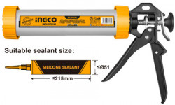 Ingco pištolj za silikon 232mm industrial ( HCG0109 ) - Img 2