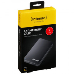 Intenso eksterni hard disk 2.5", kapacitet 2TB, USB 3.0, Crna b - HDD3.0-2TB/memory case - Img 1