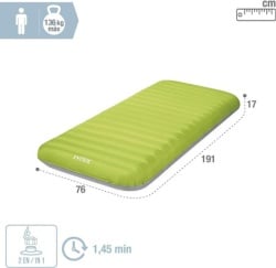 Intex tpu dura-beam camping mat w/ usb150 ( 64097NP )-5