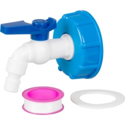 Izvod za IBC kontejner 116mm sa PVC slavinom 3/4" ( 20342 )