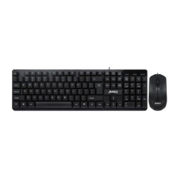 Jedel Tastatura kancelarijska i mis zicni g18 crna ( IT1156 )
