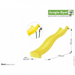 Jungle Gym - Tobogan Spust - Star Slide Short 220 cm ( žuti ) - Img 2