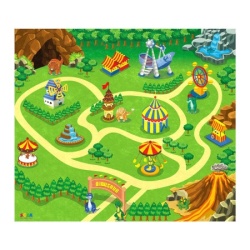 Jungle set dinosaurusa + tepih za igru ( 20014378 )