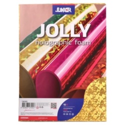 Junior jolly holographic foam hologramska pena a4 250g - odaberite boju zlatna ( 136185 )